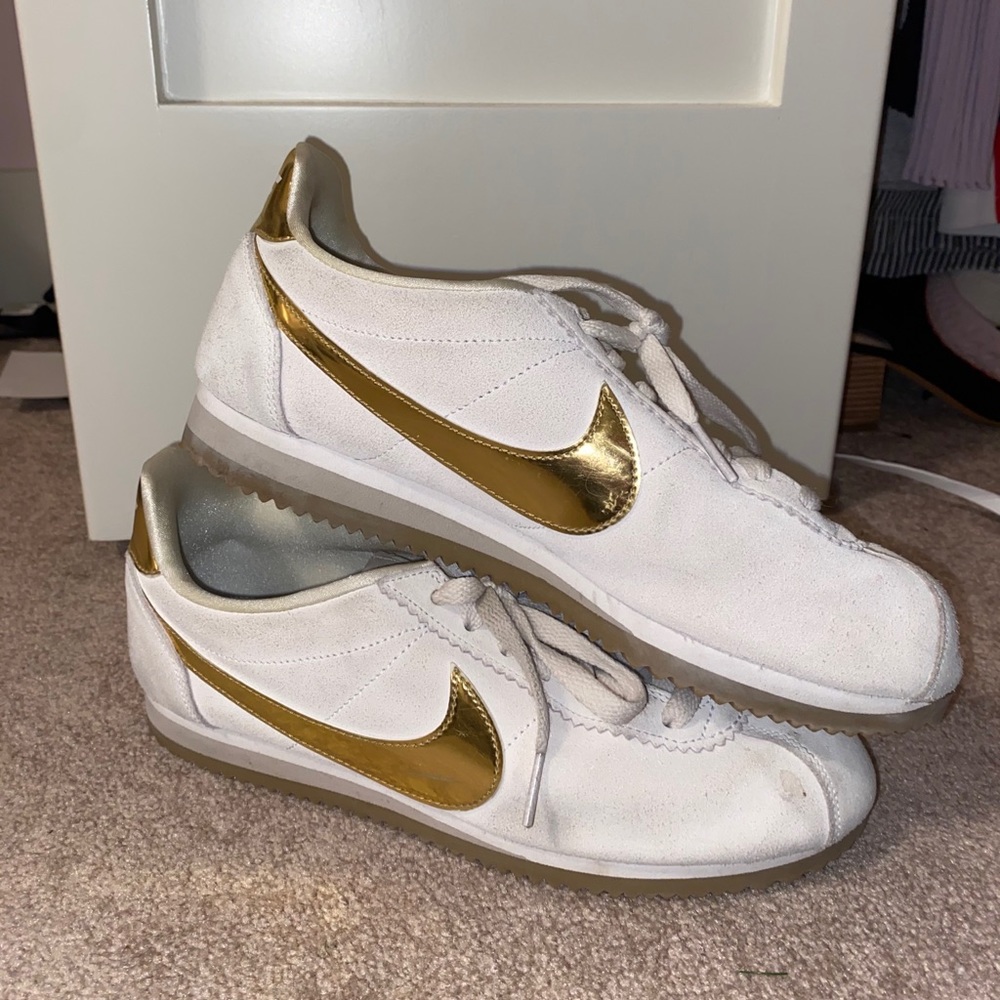 Nike Cortez Gold & Cream